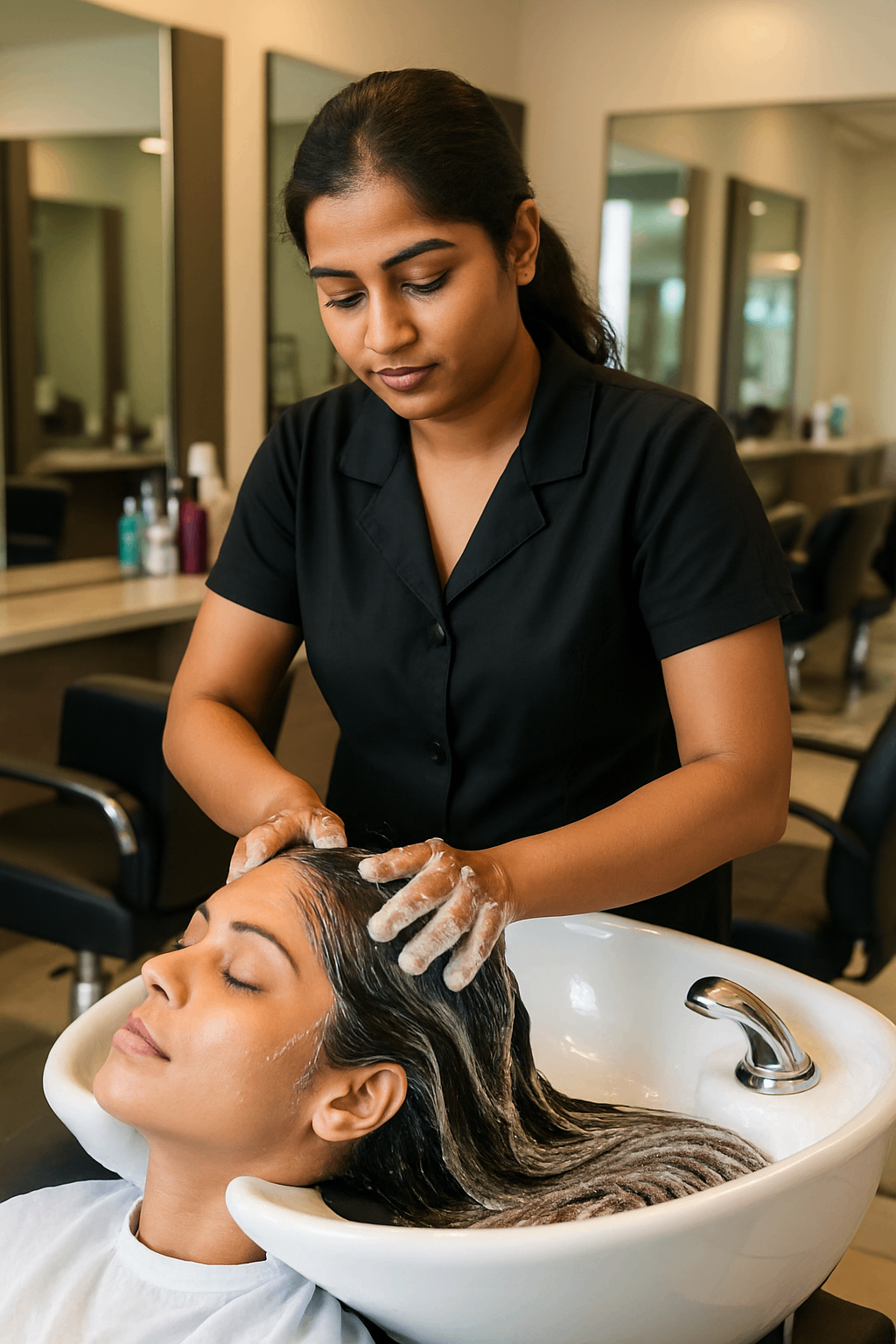 Hair Wash+Conditioning