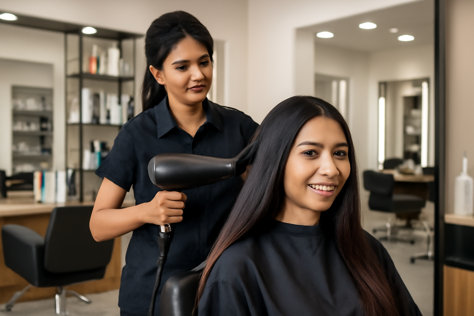 Blowdry (Long Hair)