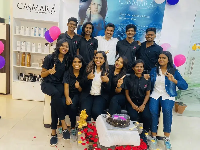 The Beauty Hub salon and team
